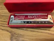 HARMONICA HUANG Silvertone Key D NEW W/case HOHNER QUALITY