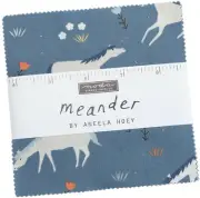 Meander Moda Charm Pack 42 100% Cotton 5" Precut Fabric Quilt Squares