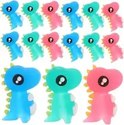DOITOOL 30pcs Cute Silicone Pencil Caps Cartoon Pencil Tip Protectors Fun for Easy to Use