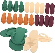Baluue 12 Sets Disposable Beauty Salon Slippers Eva Shoes Manicure Footwear Hotel Home Salon Use Comfortable Practical
