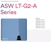 Solplanet ASW10000-S-A, 1 Phase 10kW Inverter – 3 MPPT w/wifi w/DCI