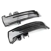 Dynamic LED Turn Signal Rearview Mirror Indicator Blinker Light for W204 W176 W212 CLA C E S GLA Class Black