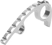 Back Spacer for Spyderco Para Military 3, Anodized Titanium Alloy CNC Spine Backspacer for PM3, Premium Custom-made Accessory, Stone Wash