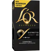 L'or Espresso Coffee Pods Ristretto Box 100