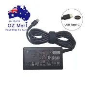 Genuine 65W USB Type-C AC Adapter Charger HP X360 Elitebook Spectre Elite