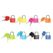 8 Pack Locks Small Padlock with Key Luggage Gym Locker Lock Padlock for6046