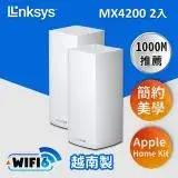 在飛比找遠傳friDay購物精選優惠-Linksys Velop 三頻MX4200 Mesh Wi