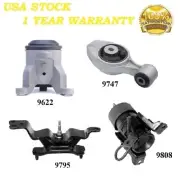 4PCS Motor & Trans Mount FIT 2015-2017 NISSAN QUEST 3.5L - AUTO TRANS (for: Nissan)
