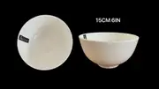 bulk 24 Round Serving Bowl Soup Rice Dinner Kitchen White 15x8cm
