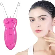Electric Facial Hair Remover for Women,USB Rechargeable Thread Epilator Cotton Threading Hair Removal ​for Face Arms Legs Back