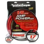 Rockford Fosgate RFK1 1/0 AWG Power Installation Kit for Car Amplifiers NEW