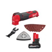 Milwaukee 2526-20B M12 FUEL 12V Oscillating Multi-Tool w/5AH High Output Battery
