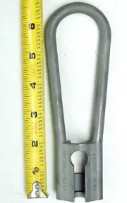 HEAVY DUTY MILITARY GRADE LIFT RIGGING EYE LATCH HOOK FOR WIRE SWAGE FERRULES HB