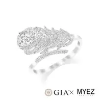 在飛比找森森購物網優惠-MYEZ GIA 一克拉D color水滴形 梨形天然真鑽1