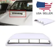 CAR DECORATIVE 3D SIMULATION AIR FLOW INTAKE HOOD SCOOP BONNET VENT COVER