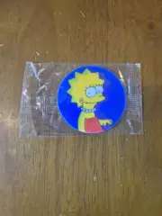 1996 The Simpsons Magic Motions Tazo Sealed 145 Lisa Simpsons Free Postage
