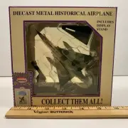 NIB Model Power Postage Stamp Planes 5396 Mirage 2000 Diecast Plane With Stand