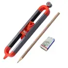 Contour Gauge with Adjustable Lock Precise Profile Scribe Ruler for RoHJT