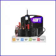 Portable Power Circuit Probe Kit for 12V/24V Vehicles with Built-in Flashlight