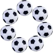 Kisangel 8Pcs Replacement Footballs for Tabletop Soccer Game Diameter Foosball Balls Accessory for Standard Football Tables Fun for Adults