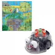 Blue-Bot Robot with Dinosaur Play Mat, STEM Coding Toy Robotics for Kids Age 3+