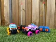 2pcs 1:43 Rock Climbers Mini Buggy RC Radio Remote Control Vehicle Car Kids Toy