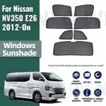 適用於 NISSAN NV350 E26 URVAN CARAVAN VAN 2012-2024 車窗遮陽防紫外線汽車窗