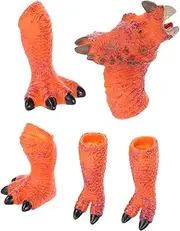 ERINGOGO 1 Set Dinosaur Hand Puppet for Educational Finger for Intellectual Development Parent Interaction Fun Cosplay Plaything for Learning and Creativity