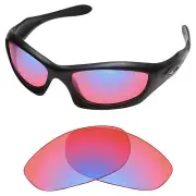 EYAR Polarized Replacement Lenses for-Oakley Monster Dog HD Ruby (STD)