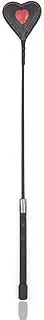 Queen Leather Whip Metal Non-Skid Whip Handle Heart-Shaped Whip tip Speed with Passion Stage Props Bundled Game Sexy Toys