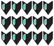 5 New Sets Harrows Velos Dart Flights - Ships w/ Tracking - Jade