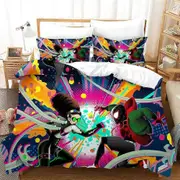 v3661 Bed Sheets Spider Man Fans Holiday Gift Duvet Cover Set Pillowcase Home Textiles Bed Sheets IU3661