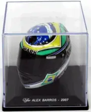 Altaya 1/5 Scale - Alex Barros 2007 Shark Moto GP Helmet with Plinth and Case