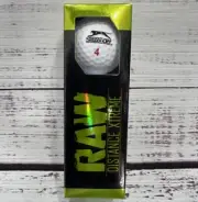 Slazenger Raw Distance Xtreme Pack (3 Golf Balls) High Energy Core High Lift