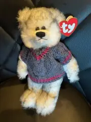 Ty Attic Treasures Fairbanks Bear 8" 1993 - New