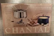 NEW Chantal Fondue Combo Set, includes 2 fondue pots!