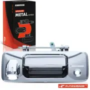 A-Premium Upgraded Metal Exterior Door Handle W/ Camera Hole&Key Rear for Toyota