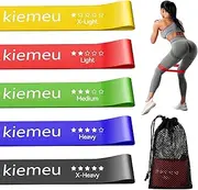 Mini Loop Resistance Bands for Women, Rubber Exercise Bands Resistance for Legs and Glute, 6 cm Widened Version