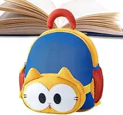 [Generic] Cat Toddler Backpack | Small Cute Preschool Backpack Cat Toddler Backpack | Large Capacity Shoulder Backpack Kindergarten Kids Backpack for Boys & Girls