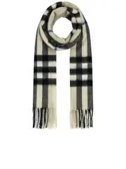 Burberry Giant Check Cashmere Scarf