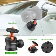 UURIG BH-07 Magnet Camera 360°Ball Head +Mini Camera Tripod+Magnetic Base