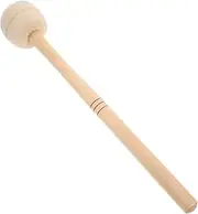 Generic Versatile Drum Mallets Set Wool Felt Head Wooden Handle for Percussion Instruments