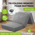 Folding Foam Mattress Sleeping Mat Portable Trifold Sofa Bed Camping Floor