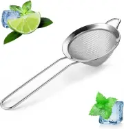 FREE SHIPPING! Fine Mesh Tea Strainer - Stainless Steel Strainer with Handle