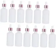 Essential Oil Bottle 50ml Glass Dropper Perfume Bottle Dropper 12 Pack