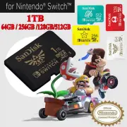 SanDisk 128GB 256GB 1TB 2TB Micro SD SDXC Memory Card for Nintendo Switch OC