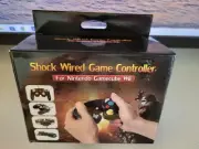 NEW Shock Wired Game Controller Pad for Nintendo GameCube & Wii CLEAR RED