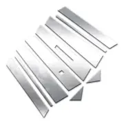 Diamond Grade 10pc Pillar Post Covers w/Keypad Cutouts for 19-24 Lincoln Aviato (for: Lincoln)