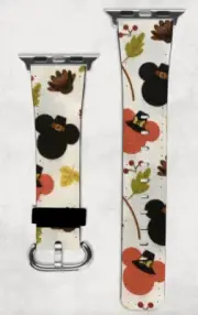 Disney Thanksgiving Mickey Apple Watch Band 38/40/41 & 42/44/45 Fall Leaves