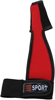 Kisangel Red Single Finger Glove for Fishing Neoprene Index Finger Protector Non-Slip Glove Finger Stall Adjustable Elastic Band Universal Fit